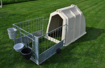 Calf-Tel modello Eco con FlexyFence