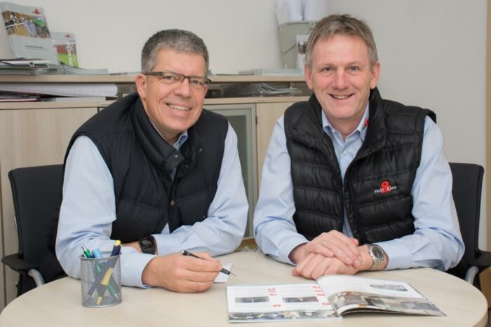 Holger Kruse, Head of Marketing and Berthold Koops, Head of Sales