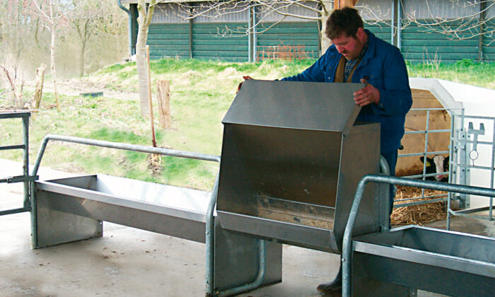 Cette photo montre un distributeur de concentré.