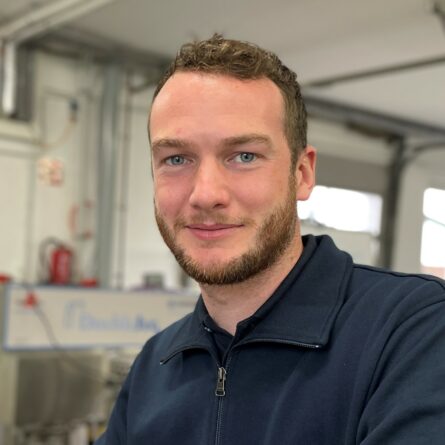Flavien Flavien bei der Arbeit