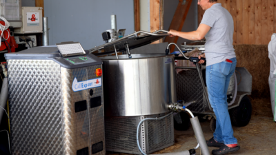 CalfExpert with milk tank